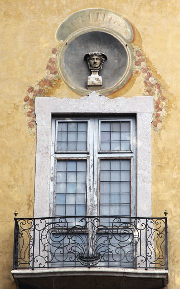 Casal Solleric - balcón fachada